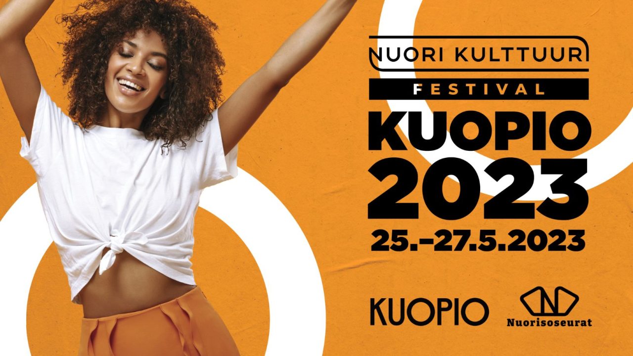 Nuori kulttuuri festival Kuopio 2023 25.-27.5.2.23 Kuopio Nuorisoseurat